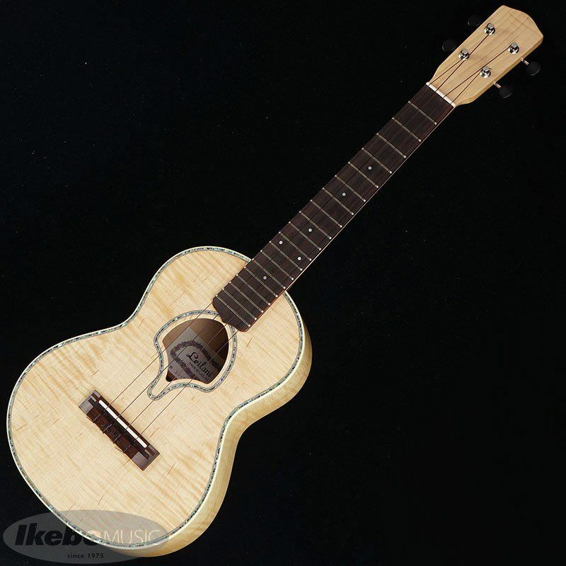 Leilani Tenor Cury Maple Shell Soundholeの画像